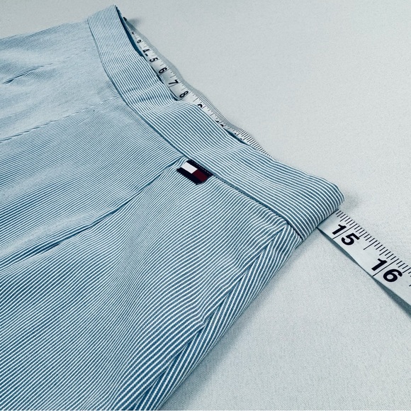 Vintage Tommy Hilfiger Sailor Striped Tailored High Waisted Shorts - Picture 4 of 10